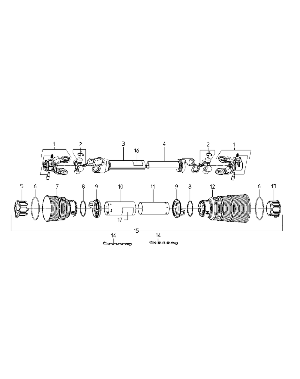 Driveline #1a169161 And Above Diagram and Parts List for FM72 59A400337 Cub Cadet Lawn Tractor